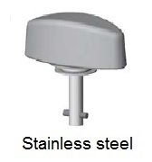 50E82-*CP - Plastic wing head stud - stainless steel