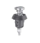 715S12-*-*BP - Slotted recess stud