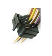 Assembling plastic cable clips
