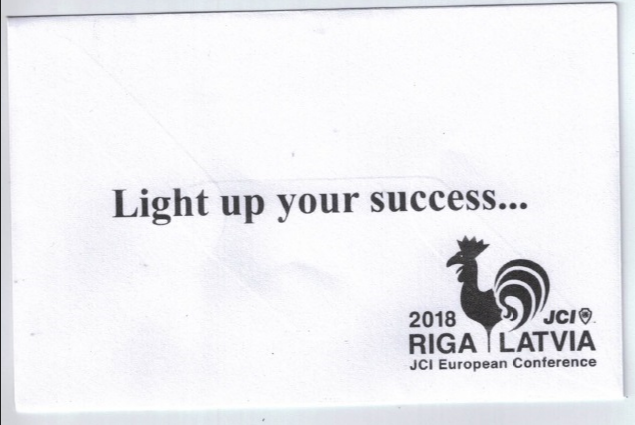 light up your success riga JCI european congress anemo earn 100 euro