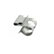 Cable Edge Clips - Single with rolled edge