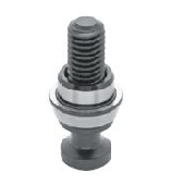 Round tapered clamping screw