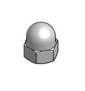 DIN 1587 / UNI 5721 - Dome Capped Nut - DCN
