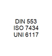 DIN 553 / ISO 4734 / UNI 6117 - Cone Point Slotted Socket Setscrew