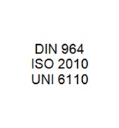 DIN 964 / ISO 2010 / UNI 6110