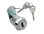 flat key camlock no master key double entry die cast 10 disc 31 series lock
