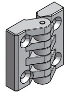 Reinforced Square Hinge with Holes