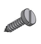 DIN 7971 / ISO 1481 / UNI 6951 - Slotted Pan Head Tapping Screw - SPHTS
