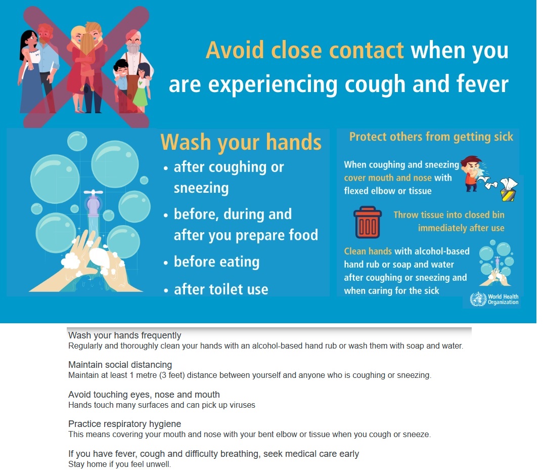 world health organisation quick guideline for companies corona virus